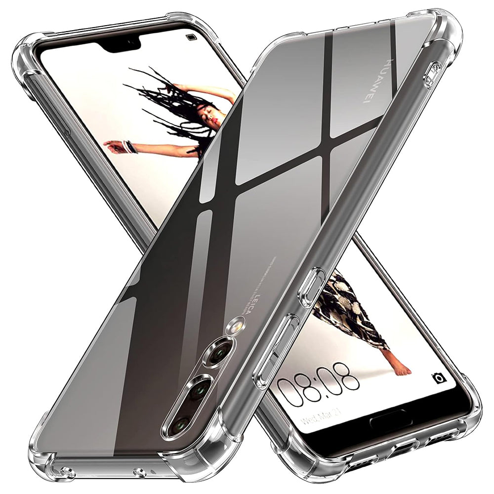 Hoes voor Huawei P20 Pro, Techsuit, Schokbestendig Transparant, Helder