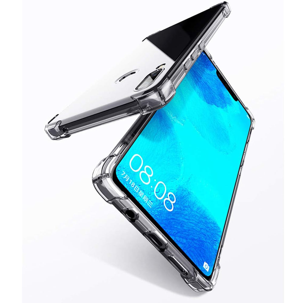 Hoes voor Huawei P20, Techsuit, Schokbestendig Transparant