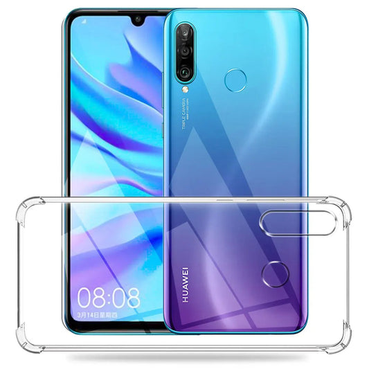 Hoes voor Huawei P30 lite New Edition / P30 lite, Techsuit, Schokbestendig Helder, Transparant
