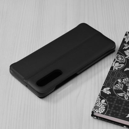 Hoes voor Huawei P30, Techsuit, eFold, Zwart