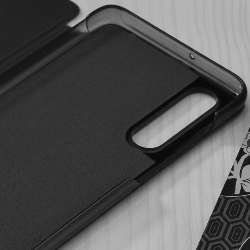 Hoes voor Huawei P30, Techsuit, eFold, Zwart