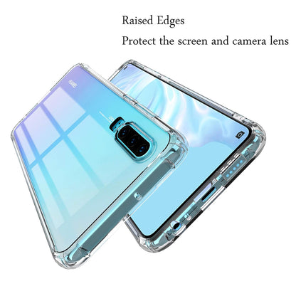 Hoesje voor Huawei P30, Techsuit, Schokbestendig Transparant
