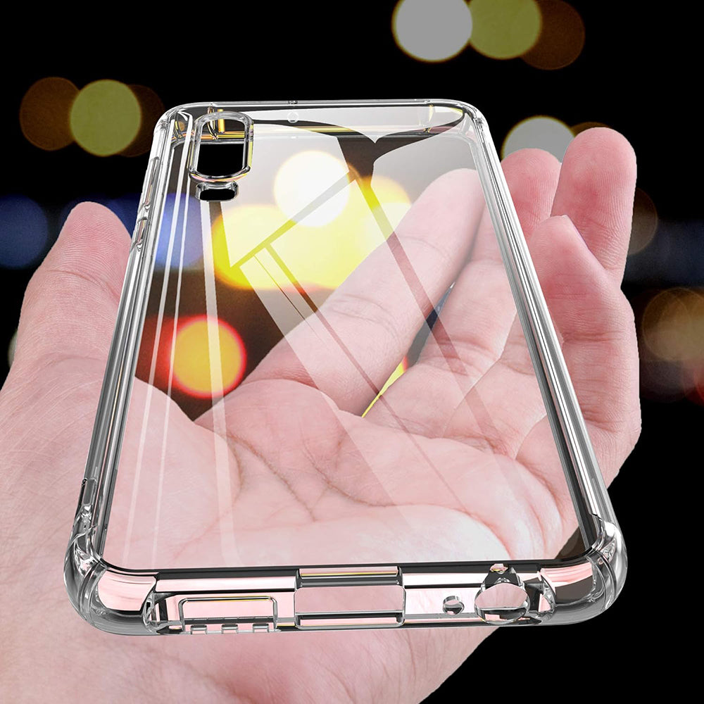 Hoesje voor Huawei P30, Techsuit, Schokbestendig Transparant
