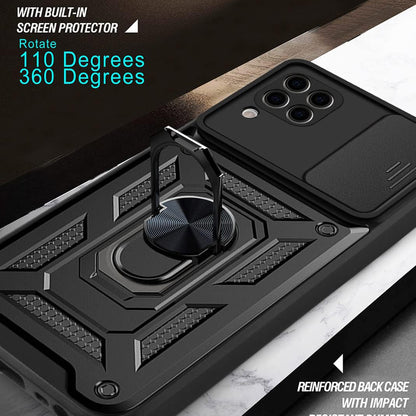 Case for Huawei P40 lite 4G, Techsuit, CamShield, Black