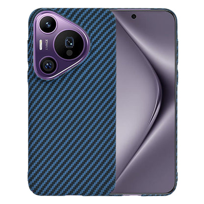 Hoes voor Huawei Pura 70 Pro, Techsuit, Carbonite FiberShell, Turkoois