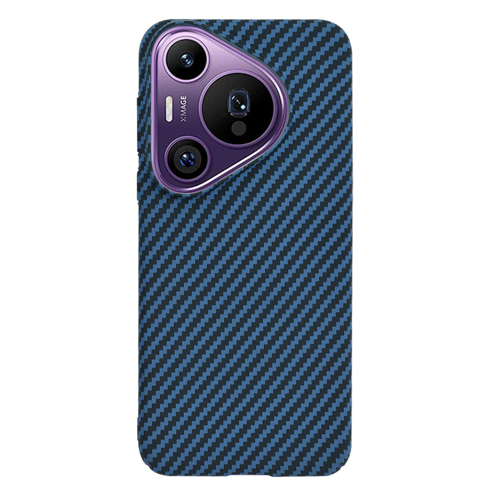 Hoes voor Huawei Pura 70 Pro, Techsuit, Carbonite FiberShell, Turkoois