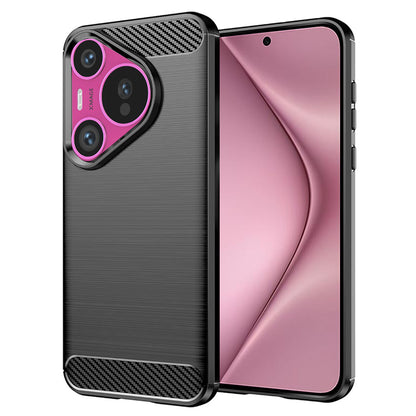 Case for Huawei Pura 70, Techsuit, Carbon, Black