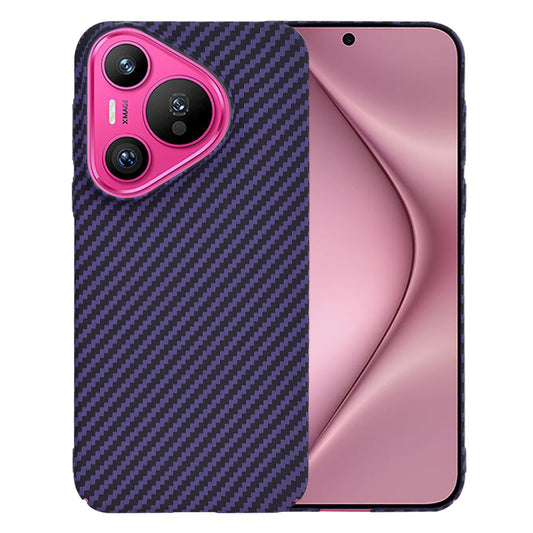 Hoes voor Huawei Pura 70, Techsuit, Carbonite FiberShell, Paars