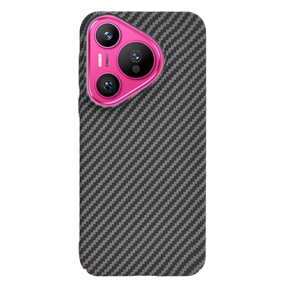Hoes voor Huawei Pura 70, Techsuit, Carbonite FiberShell, Zwart