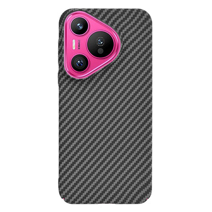 Hoes voor Huawei Pura 70, Techsuit, Carbonite FiberShell, Zwart