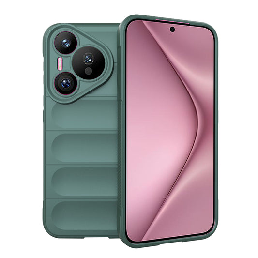 Hoes voor Huawei Pura 70, Techsuit, Magic Shield, Groen