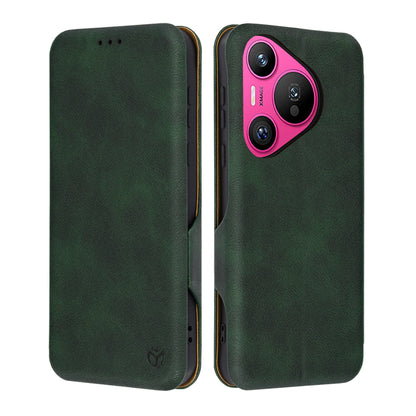 Hoes voor Huawei Pura 70, Techsuit, Safe Wallet Plus, Groen