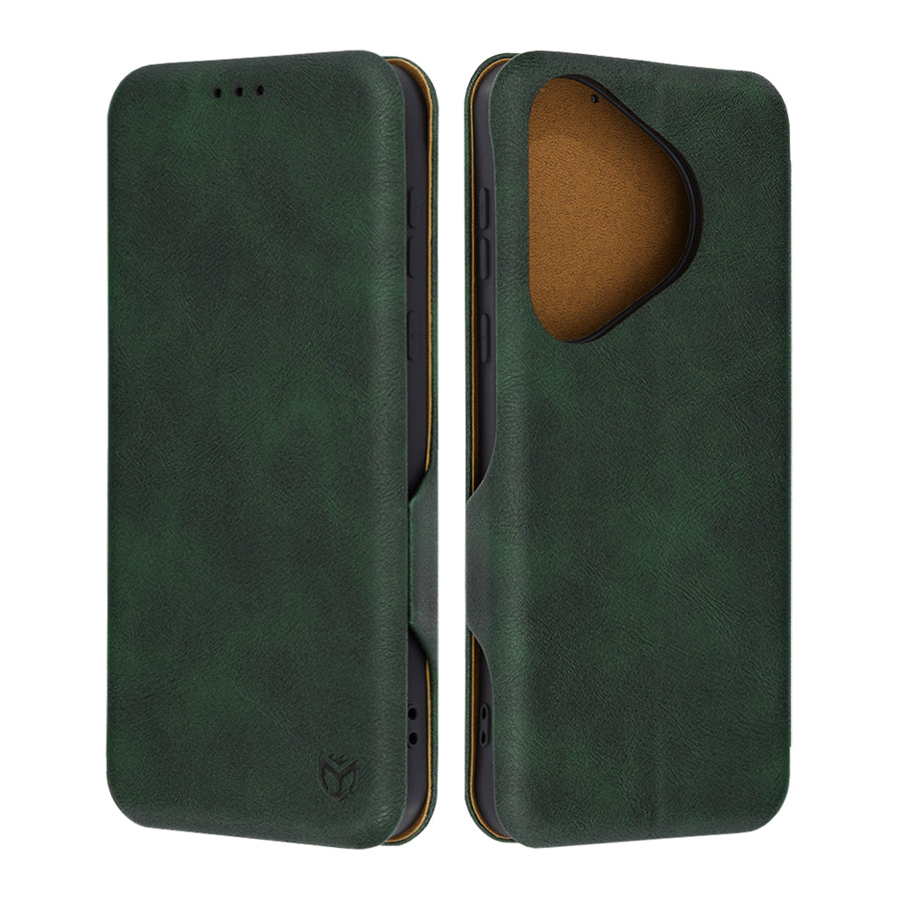 Hoes voor Huawei Pura 70, Techsuit, Safe Wallet Plus, Groen