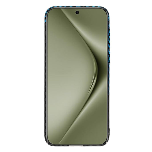 Hoes voor Huawei Pura 70 Ultra, Techsuit, Carbonite FiberShell, Zwart Blauw
