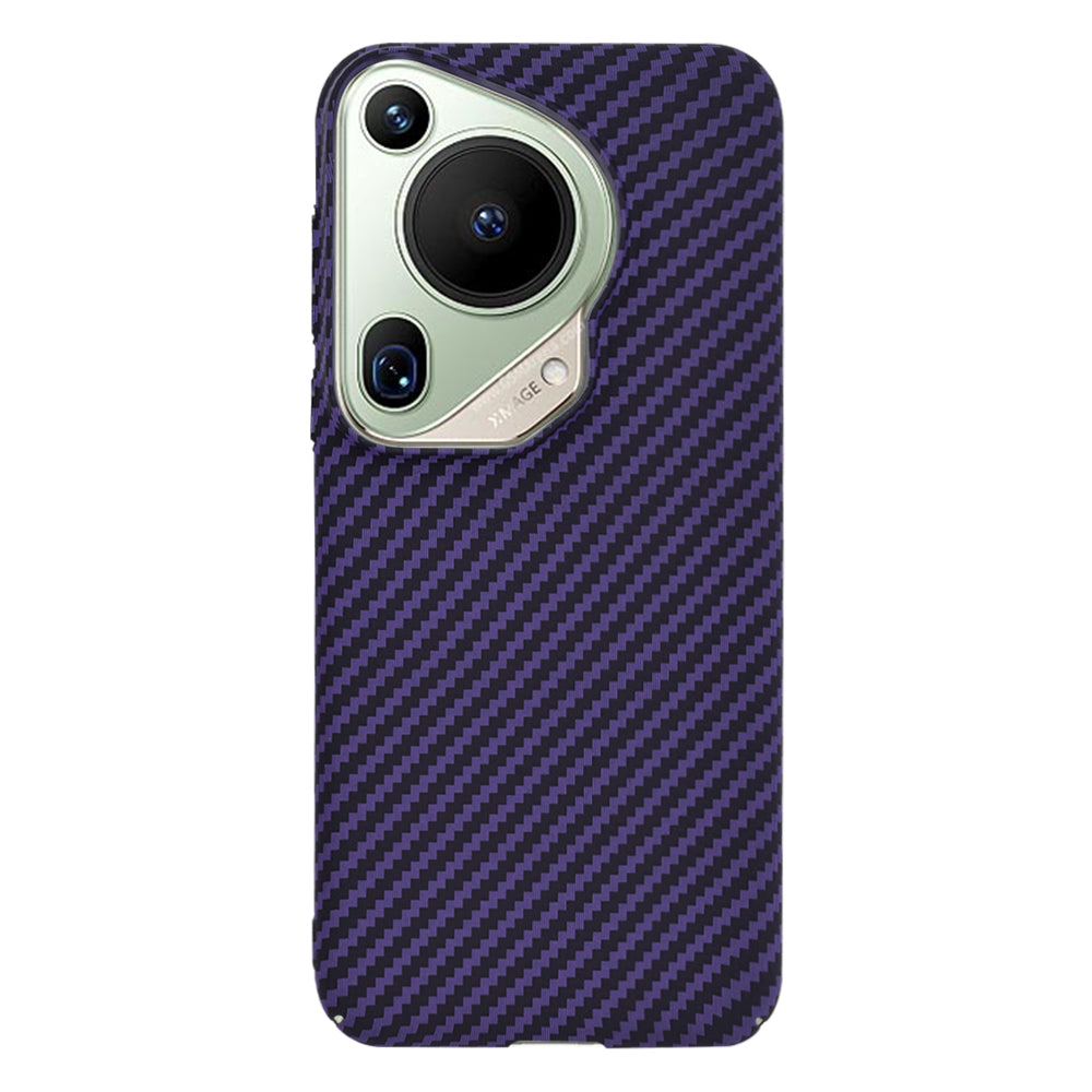 Hoes voor Huawei Pura 70 Ultra, Techsuit, Carbonite FiberShell, Paars