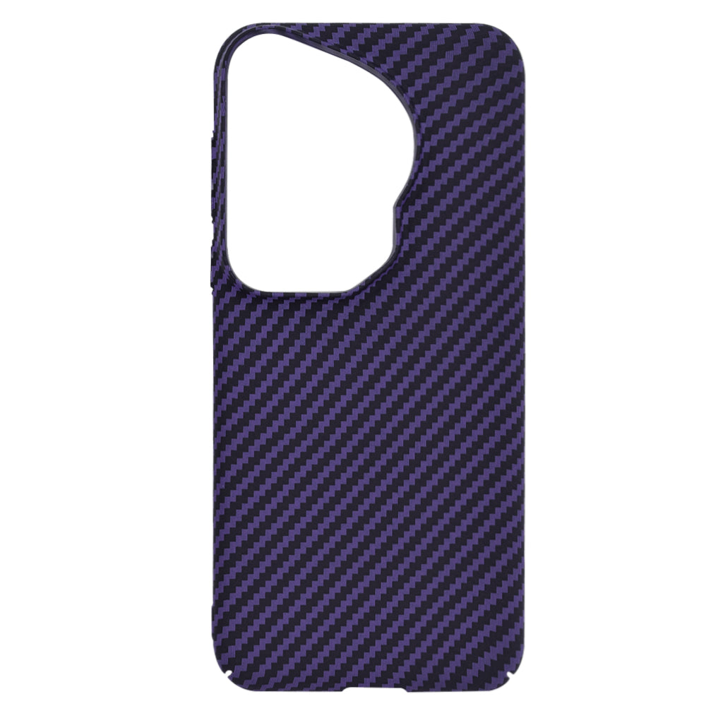 Hoes voor Huawei Pura 70 Ultra, Techsuit, Carbonite FiberShell, Paars