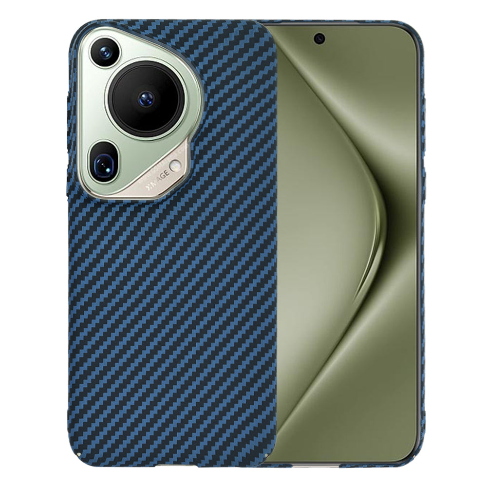 Hoes voor Huawei Pura 70 Ultra, Techsuit, Carbonite FiberShell, Turkoois