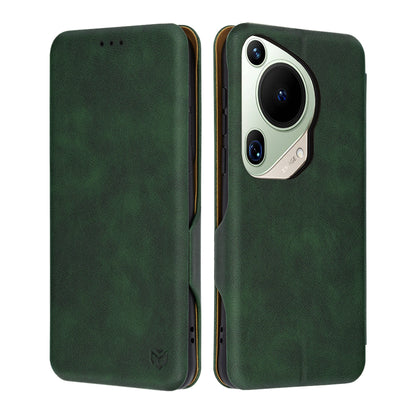 Hoes voor Huawei Pura 70 Ultra, Techsuit, Safe Wallet Plus, Groen