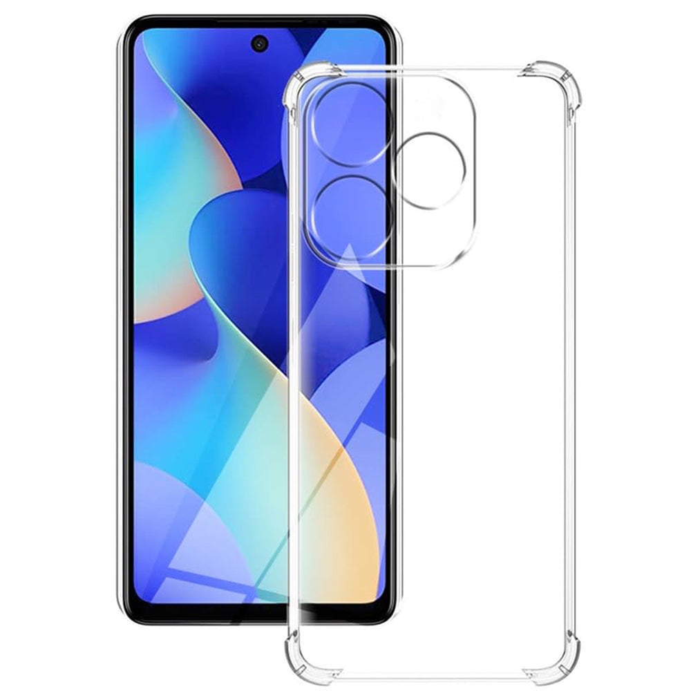 Hoes voor Infinix Hot 40i, Techsuit, Schokbestendig Transparant Clear