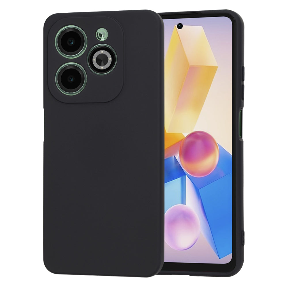 Hoes voor Infinix Hot 40i, Techsuit, SoftFlex, Zwart