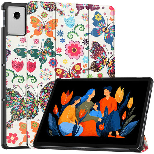 Hoes voor Lenovo Idea Tab Plus, Techsuit, FoldPro Butterfly, Meerkleurig