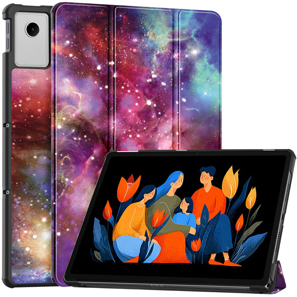 Hoes voor Lenovo Idea Tab Plus, Techsuit, FoldPro Galaxy, Meerkleurig