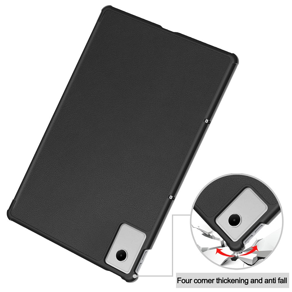 Hoes voor Lenovo Idea Tab Plus, Techsuit, FoldPro, Zwart
