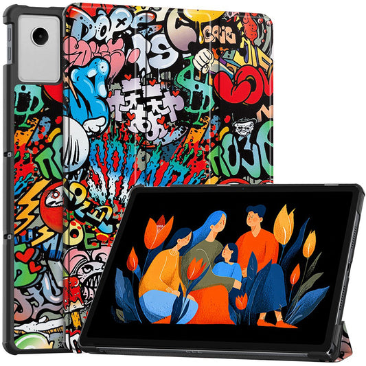 Hoes voor Lenovo Idea Tab Plus, Techsuit, FoldPro Urban Vibe, Multicolor