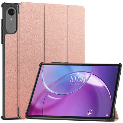 Hoes voor Lenovo Idea Tab Pro Gen 2, Techsuit, FoldPro, Roze Goud