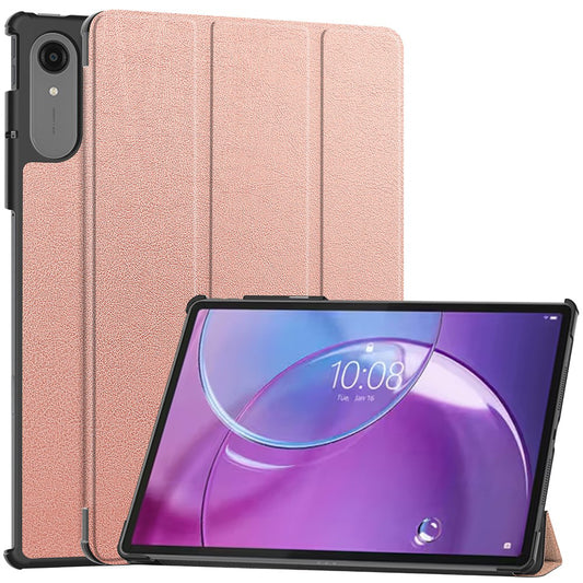Hoes voor Lenovo Idea Tab Pro Gen 2, Techsuit, FoldPro, Roze Goud