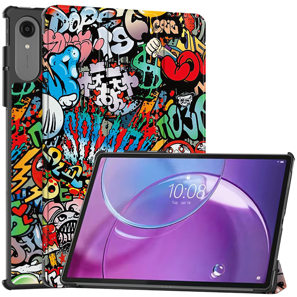 Hoes voor Lenovo Idea Tab Pro Gen 2, Techsuit, FoldPro Urban Vibe, Multicolor