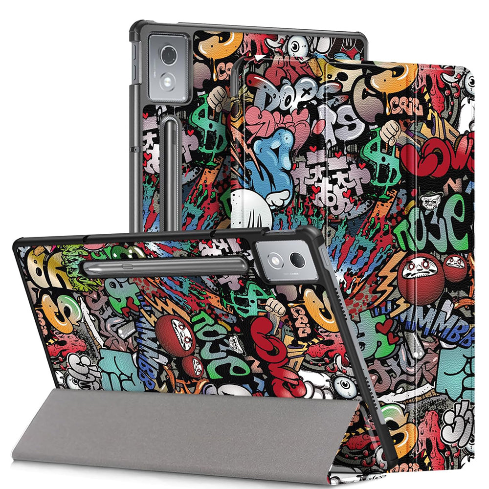 Hoes voor Lenovo Idea Tab Pro, Techsuit, FoldPro Urban Vibe, Multicolor