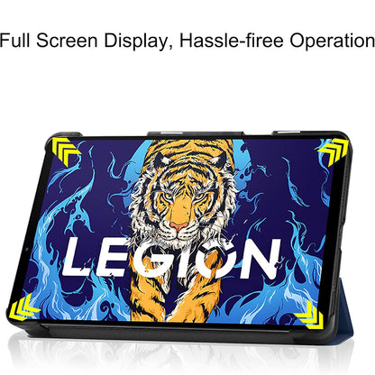 Hoes voor Lenovo Legion Y700 (Gen 5), Techsuit, FoldPro, Blauw