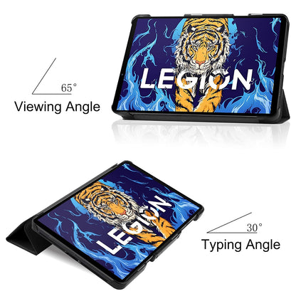 Hoes voor Lenovo Legion Y700 (Gen 5), Techsuit, FoldPro, Zwart