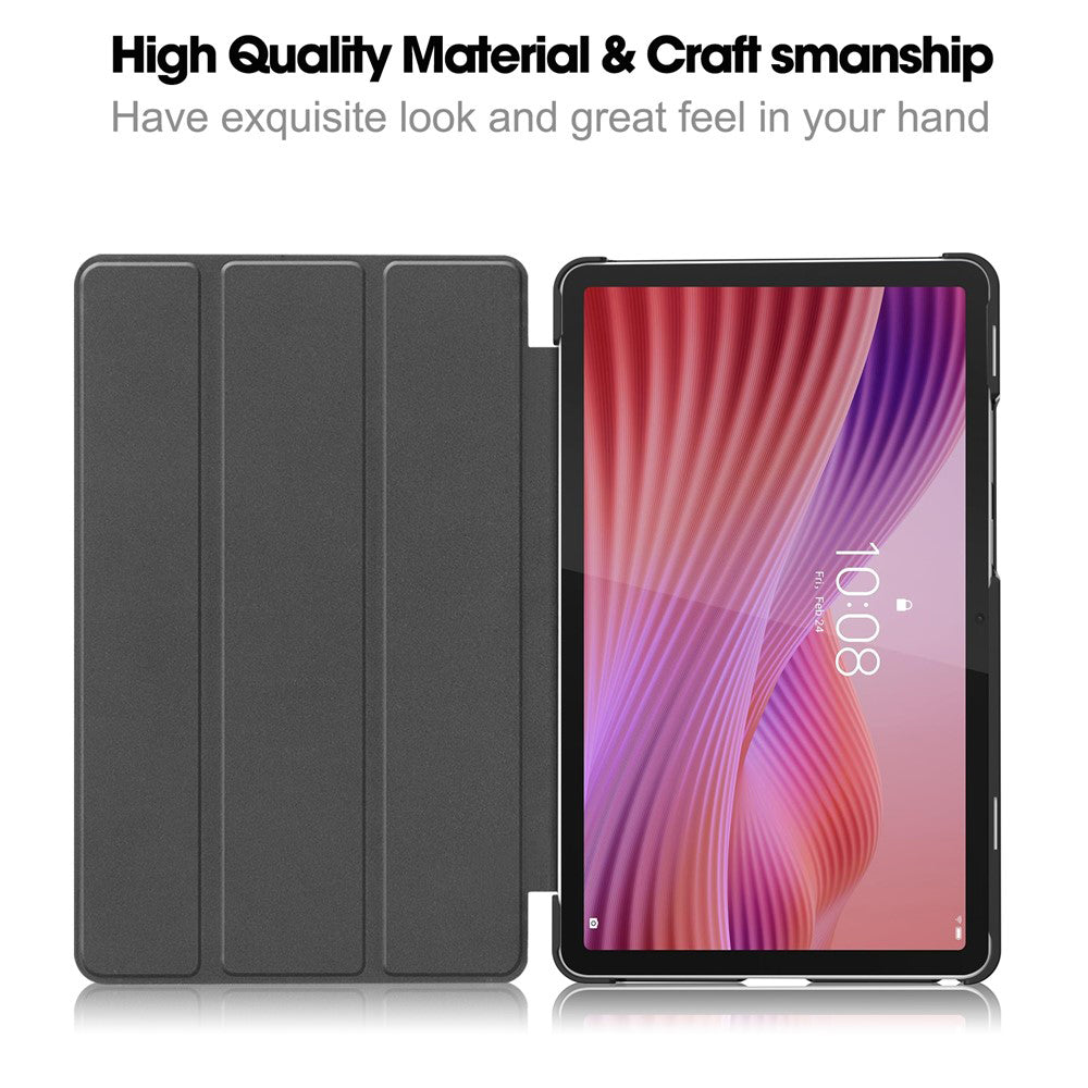 Hoes voor Lenovo Tab K9, Techsuit, FoldPro, Zwart