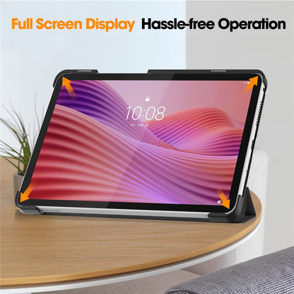 Hoes voor Lenovo Tab K9, Techsuit, FoldPro, Zwart