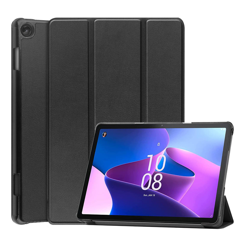 Hoes voor Lenovo Tab M10 Gen 3, Techsuit, FoldPro, Zwart