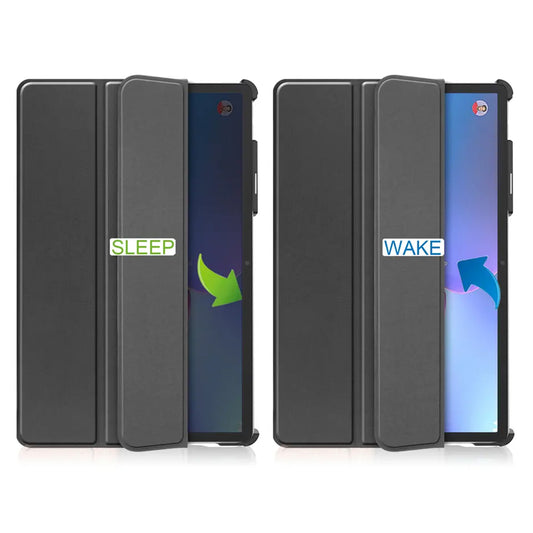Hoes voor Lenovo Tab P11 Pro Gen 2, Techsuit, FoldPro, Zwart