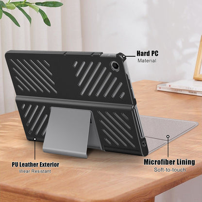 Hoes voor Lenovo Tab Plus 11,5 inch, Techsuit, FoldPro, Zwart