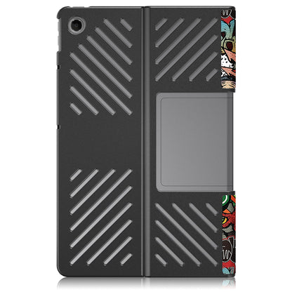 Hoes voor Lenovo Tab Plus 11,5 inch, Techsuit, FoldPro Urban Vibe, Multicolor