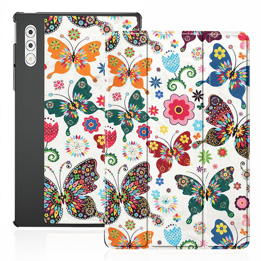 Hoes voor Lenovo Yoga Tab Plus, Techsuit, FoldPro Butterfly, Multicolor
