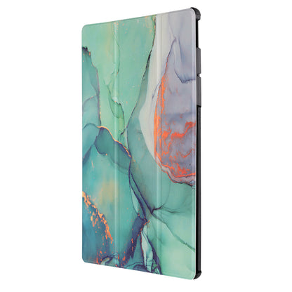 Hoes voor Lenovo Yoga Tab Plus, Techsuit, FoldPro Green Time, Multicolor