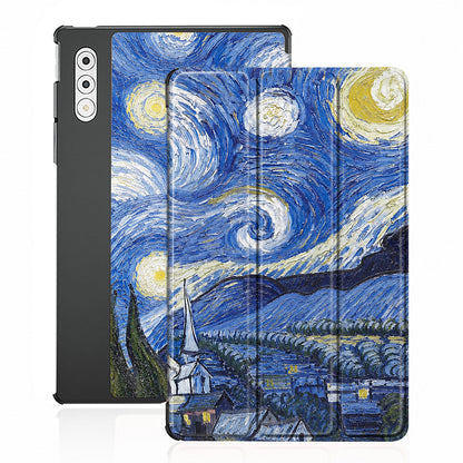Hoes voor Lenovo Yoga Tab Plus, Techsuit, FoldPro Starry Night, Multicolor