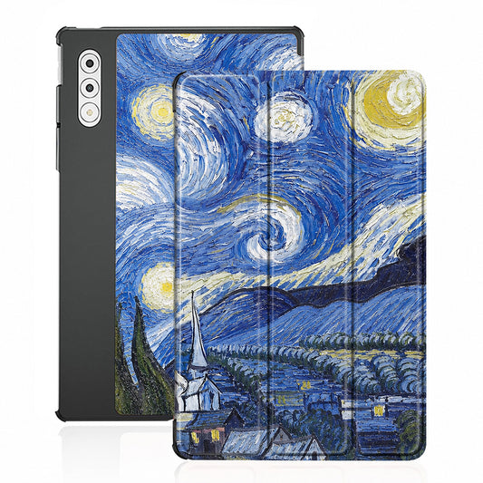 Hoes voor Lenovo Yoga Tab Plus, Techsuit, FoldPro Starry Night, Multicolor