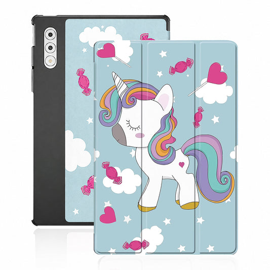 Hoes voor Lenovo Yoga Tab Plus, Techsuit, FoldPro Unicorn, Multicolor