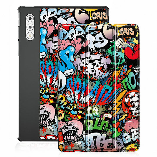 Hoes voor Lenovo Yoga Tab Plus, Techsuit, FoldPro Urban Vibe, Multicolor