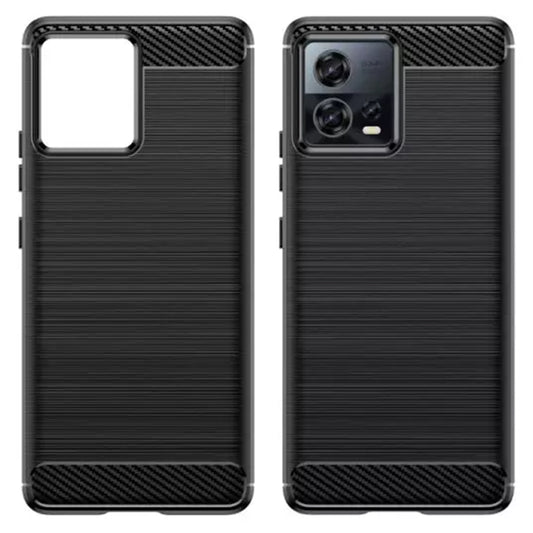 Hoes voor Motorola Edge 30 Fusion, Techsuit, Carbon, Zwart