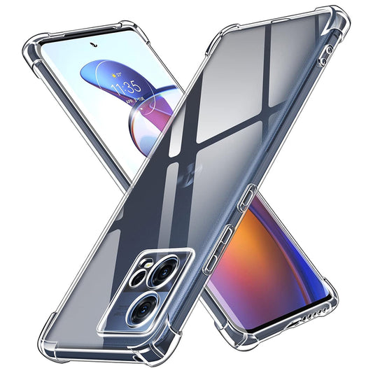 Hoesje voor Motorola Edge 30 Fusion, Techsuit, Schokbestendig Transparant