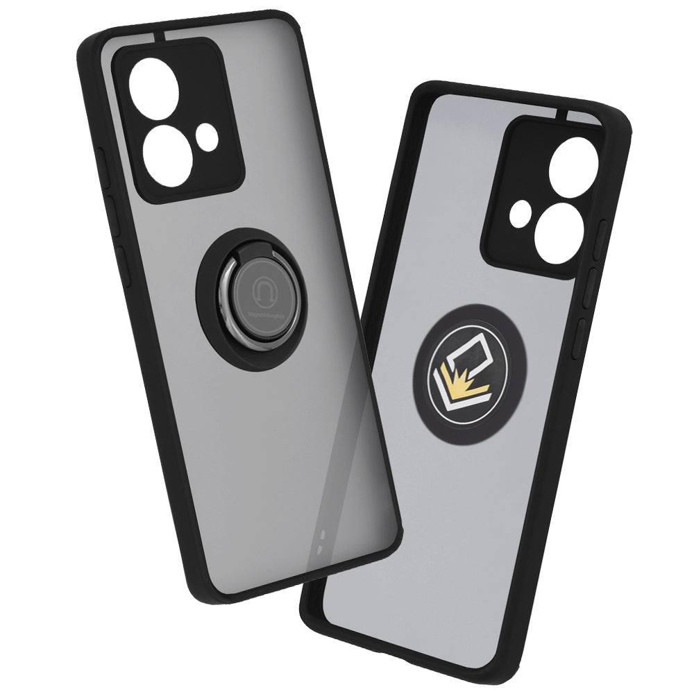 Hoes voor Motorola Edge 40 Neo, Techsuit, Glinth, Zwart