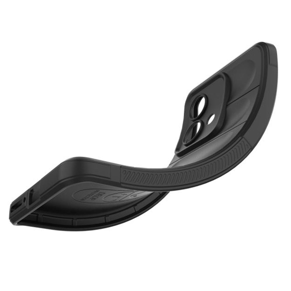 Hoes voor Motorola Edge 40 Neo, Techsuit, Magic Shield, Zwart